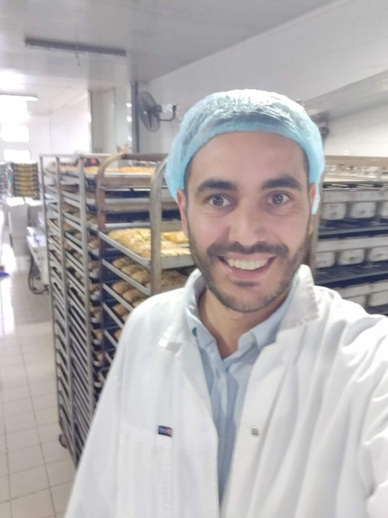 Luke Desira at the Danish Bakery